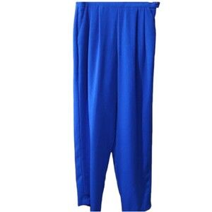 City Girl by Nancy Bolen Blue Vintage Slacks Pants Small